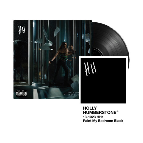 Paint My Bedroom Black by Holly Humberstone - Limited edition Eco-Mix Black Vinyl + Signed Card - shop now at Holly Humberstone store